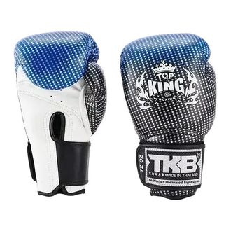 OEM Guantoni Da Boxe Muay Thai Top King Super Star Blue 10oz