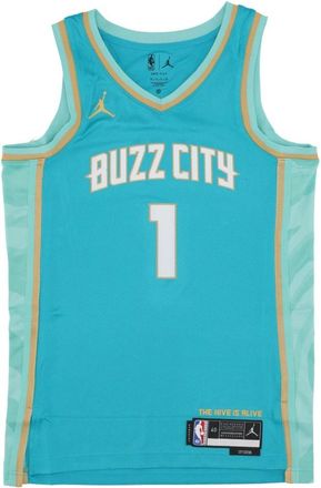 Nike Jordan NBA City Edition 2023/24 Swingman Jersey No 1 La Melo Ball - Heren - Fitness - Veelkleurig - 2XL - Polyester - Fitness