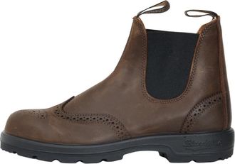 Blundstone Klassieke Brogue Enkellaarzen - Heren - Chelseaboots - Bruin - 42 1/2 EU - Leer - Schoenen