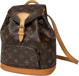 Louis Vuitton Brown Monogram Backpack (Pre-Owned)