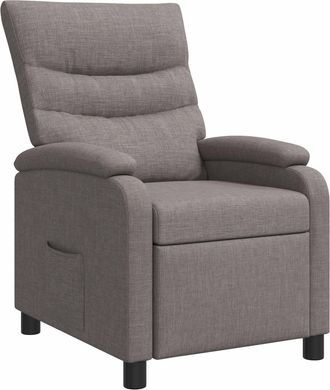 vidaXL Recliner Topo Tela Vidaxl