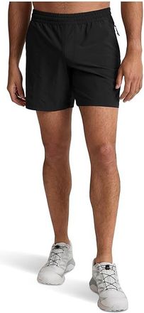 Beyond Yoga Long Run 7 Unlined Short Mens Shorts Black : MD, Elastane/Polyester