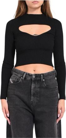 Diesel Mujer, Camisetas, Negro, Talla: L