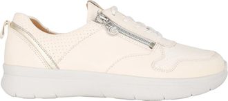 Ganter Kira Lace-up Sneaker - Dames - Sneakers - Wit - 43 EU - Leer - Schoenen