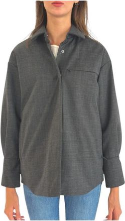 People of Shibuya Technical Light Jacket - Dames - Zomerjassen - Grijs - M - Jassen