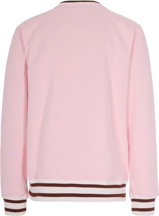 Dr&ocirc;le de Monsieur Mens Sweatshirt Slogan Sport Light Pink Cotton Sweatshirts Sweater