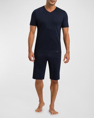 Hanro Men & apos;s Night Selection Short Pajama Set
