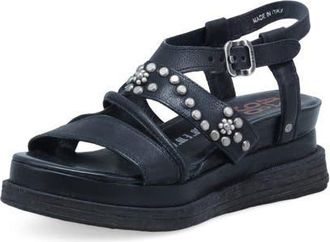 A.S.98 Lowman Platform Sandal in Black at Nordstrom, Size 10.5-11Us