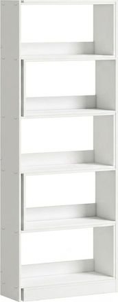 HOMCOM Estanter&iacute;a para libros 111.5x23.8x163.7 cm blanco