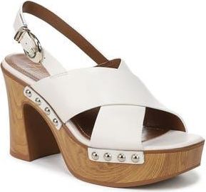 Naturalizer Kirsten Slingback Platform Sandal in Warm White at Nordstrom Rack, Size 7.5