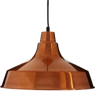 Premier Housewares Copper Finish Pendant Light Modern Elegant Ceiling Light Chandelier 36 x 36 x 120