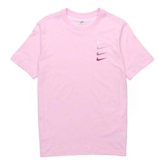 Nike Logo Sports Short Sleeve Pink DC2716-630