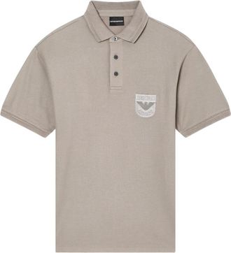 Emporio Armani Polo Shirts - Heren - Polos - Beige - XL - Tops