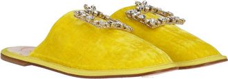 Roger Vivier Velvet Mule