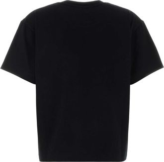 Alexander McQueen Womens Black Cotton T-Shirt Tcottonrcotton