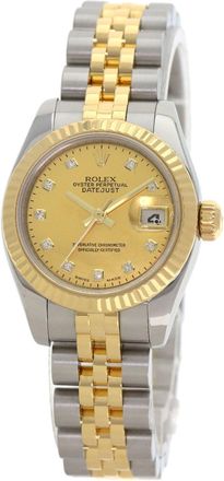 Rolex Datejust Stainless Steel yellow gold (18K) Wristwatch (Pre-Owned)