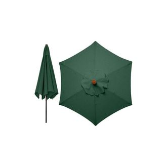 OEM Fundas De Repuesto Para Sombrilla, 3 Metros, 6 Varillas, Toldo De Jard&iacute;n, Funda De Repuesto Para Sombrilla, Solo Toldo (verde)