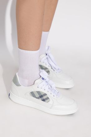 Burberry Low Top Sports Shoes, Womens, White