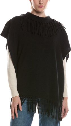 Brodie Fringe Poncho