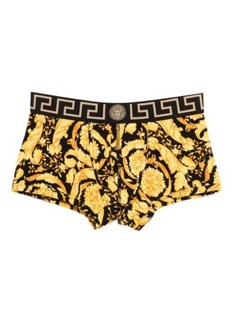 Versace Boxer a fiori - Giallo