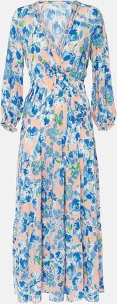 Poupette St Barth Emily floral maxi dress