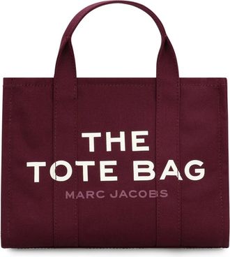 Marc Jacobs Tote Bags, female, Red, Size: ONE SIZE Canvas Medium Tote Bag