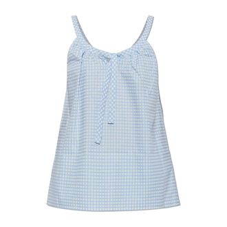 Poss&eacute; Posse, Dames, Tops, Blauw, Maat: M Katoen
