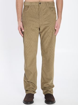 The Row Mens Fred Pant In Corduroy - Brown Cotton - Size 30 (Waist)