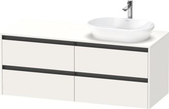 Duravit Duravit - Ketho.2 B&acirc;ti-support Pour Lavabo, D&eacute;coupe De La Vasque &Agrave;