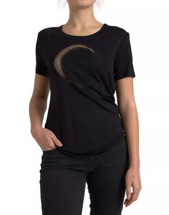 Roberto Cavalli Viscose Round Neck CLASS Womens T-shirt (Pre-Owned)