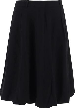 The Garment Midi Rok - Dames - Midirokken - Zwart - 3XS - Rokken