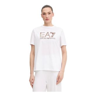 Emporio Armani Emporio Armani Ea7, Donna, Top, Bianco, S, new