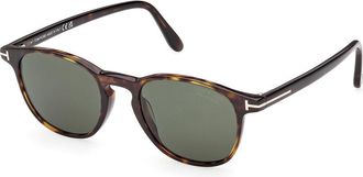 Tom Ford FT1302 HOLT-02 Polarized 52R Mens Sunglasses Tortoiseshell Size 50