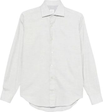 Eleventy Camicia a maniche lunghe - Grigio