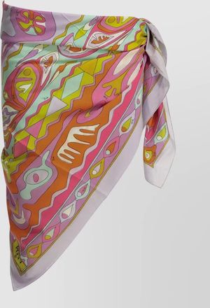 Pucci cotton printed pareo