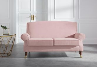 HOME AFFAIRE 2-Sitzer »Rennes« in Samtoptik oder Baumwoll-Mix