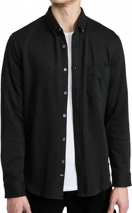 Rails Berkeley Shirt In Washed Black