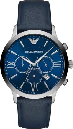 Emporio Armani Roestvrijstalen kwarts herenhorloge grijs - Heren - Horloges - Grijs - ONE Size - Accessoires
