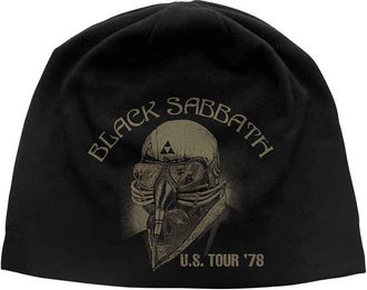 Black Sabbath razamataz Black Sabbath US Tour 78 Jersey Beanie Hat One Size