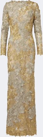 Oscar De La Renta Guipure lace gown