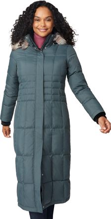 Free Country Womens Full Length Splendor Down Jacket