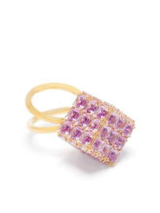 Swarovski Anello da cocktail Curiosa - Viola