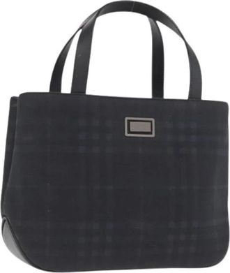 Burberry Pre-owned Hand Bag - Dames - Vintage Handtas - Zwart - ONE Size - Leer - Vintage