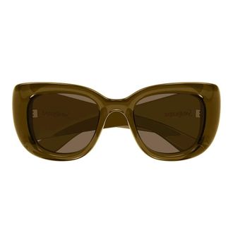 Saint Laurent Sunglasses Sl 903 Howl 004 Brown/Brown Unisex