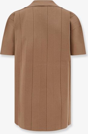 Max Mara Womens Viscose Blend Sweater Beige Polyamide T-Shirts & Jerseys