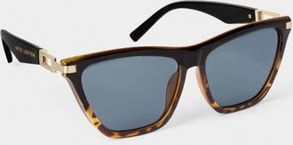 Katie Loxton Marbella Sunglasses in Black Tortoiseshell Gradient at Nordstrom