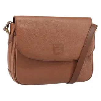 Burberry Pre-owned Cross Body Bags, female, Brown, Size: ONE SIZE Pre-owned Shoulder Bag