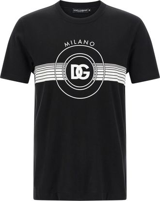 Dolce & Gabbana Dg Logo Print T-shirt