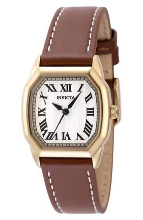 Invicta 48961 Wildflower Watch in White/Gold/Brown at Nordstrom Rack