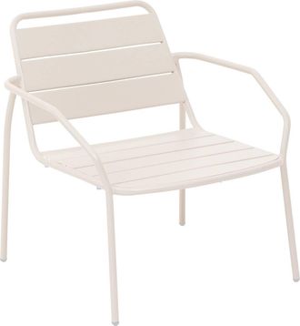Hesperide Hesperide - Sill&oacute;n De Jard&iacute;n De Barro Phuket De Acero Tratado Con Epoxi - Hesp&eacute;ride
